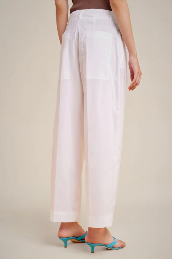 Clearance Liviana conti Pantalone Fascione Bianco | Ossido | Geranio | Notte