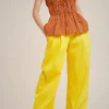 Clearance Liviana conti Pantalone Palazzo Crazy Lemon | Ossido | Nero