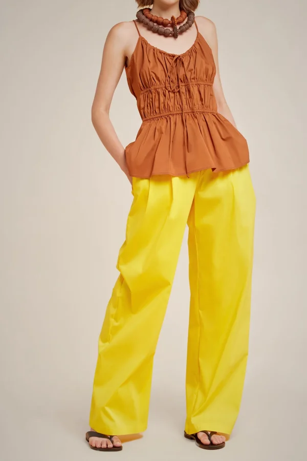 pantalone_palazzo_0.webp Clearance Liviana conti Pantalone Palazzo Crazy Lemon | Ossido | Nero
