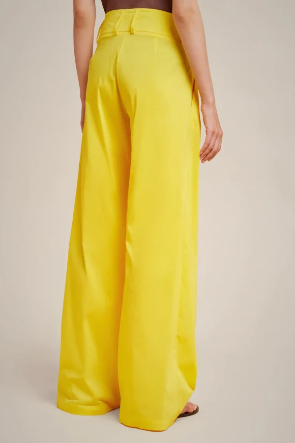 pantalone_palazzo_1.webp Clearance Liviana conti Pantalone Palazzo Crazy Lemon | Ossido | Nero