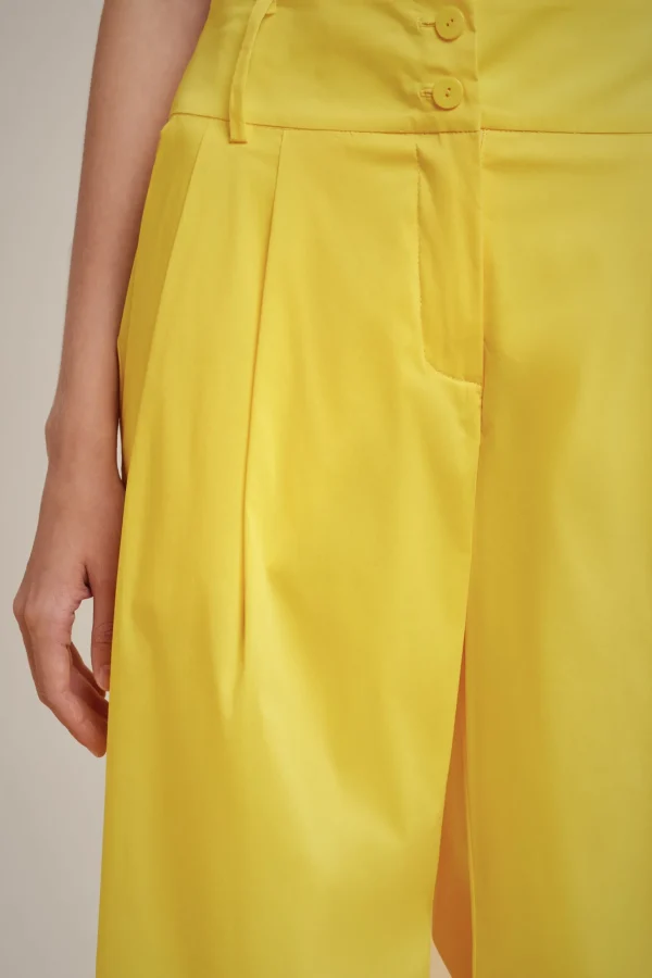 pantalone_palazzo_2.webp Clearance Liviana conti Pantalone Palazzo Crazy Lemon | Ossido | Nero