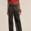 pantalone_palazzo_6.webp Clearance Liviana conti Pantalone Palazzo Crazy Lemon | Ossido | Nero