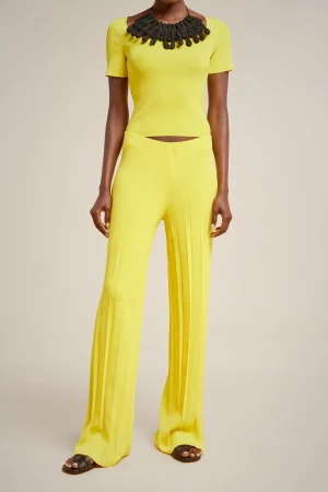 Clearance Liviana conti Pantalone Plisse' Crazy Lemon | Nero