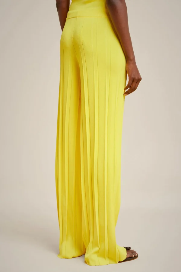 pantalone_plisse_1.webp Clearance Liviana conti Pantalone Plisse' Crazy Lemon | Nero