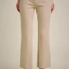 Shop Liviana conti Pantalone Svasato Rosa Ruby | Notte | Latte D'Avena | Nero