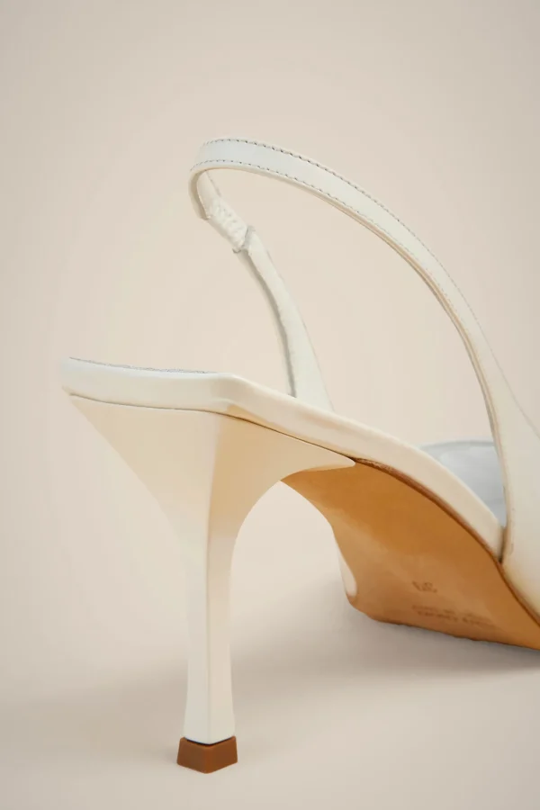 Cheap Liviana conti Pump Forma Sfilata Bianco | Nero