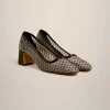 Clearance Liviana conti Pumps Rete Tecnica Nero