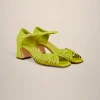 Sale Liviana conti Pumps Tomaia Intrecciata Clorofilla | Mostarda | Nero