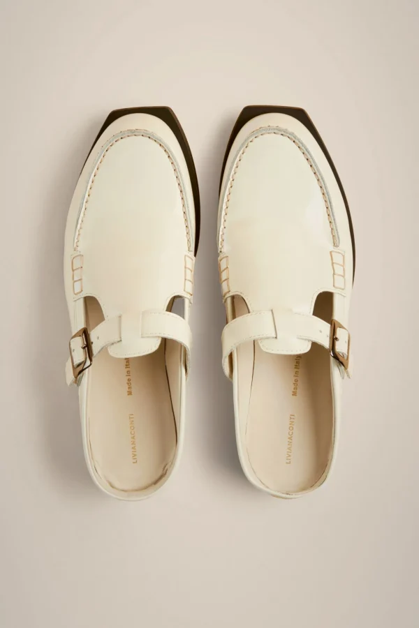 sabot_mocassino_2.webp Outlet Liviana conti Sabot Mocassino Bianco