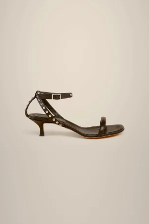 sandalo_con_borchie_0.webp Sale Liviana conti Sandalo Con Borchie Nero