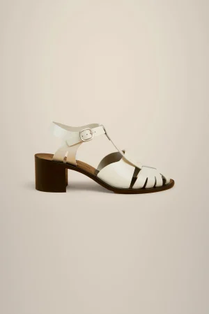 Clearance Liviana conti Sandalo Fisherman Bianco | Nero