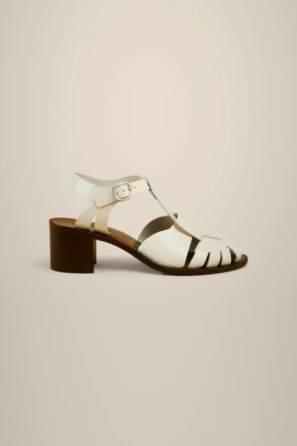 Clearance Liviana conti Sandalo Fisherman Bianco | Nero