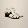 Clearance Liviana conti Sandalo Fisherman Bianco | Nero