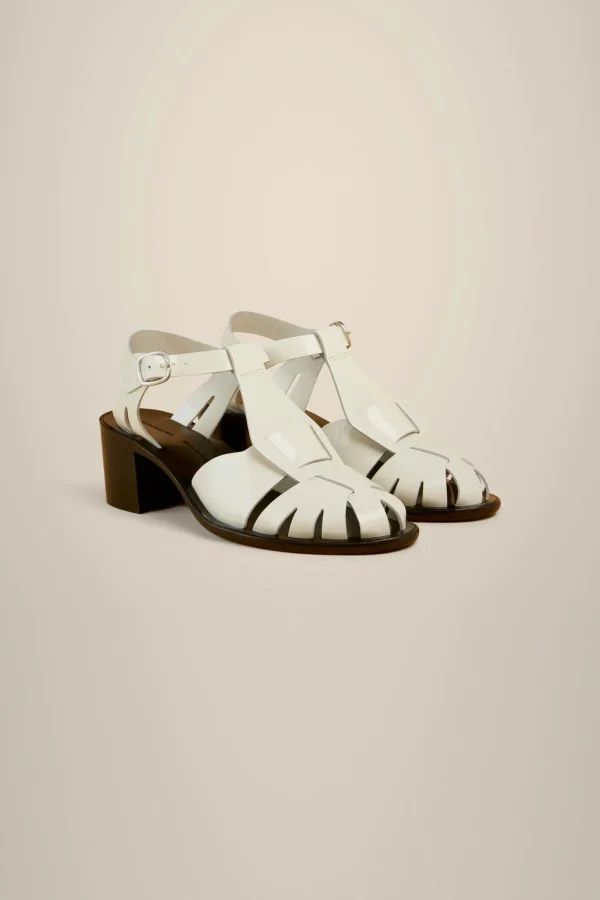Clearance Liviana conti Sandalo Fisherman Bianco | Nero