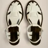 Clearance Liviana conti Sandalo Fisherman Bianco | Nero