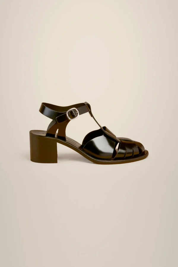Clearance Liviana conti Sandalo Fisherman Bianco | Nero