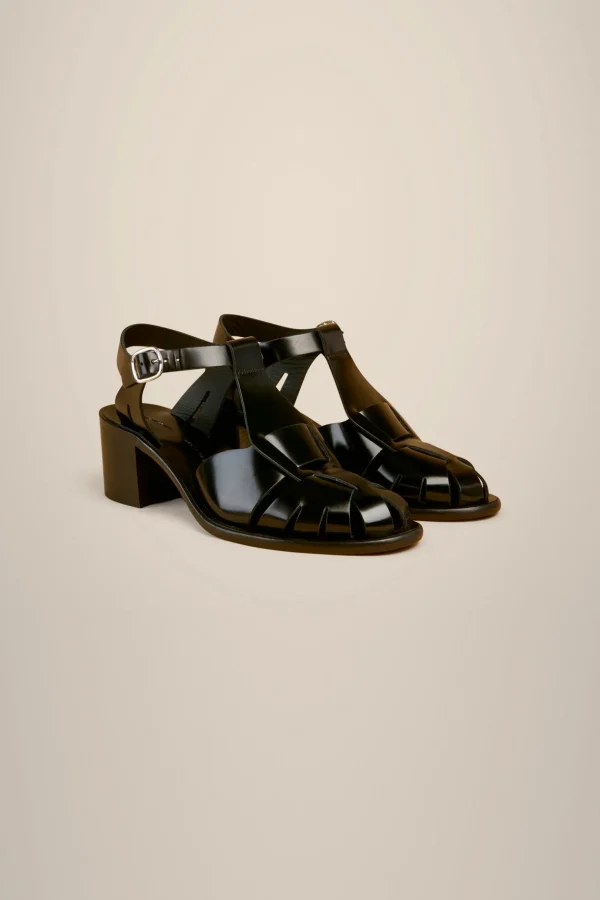 Clearance Liviana conti Sandalo Fisherman Bianco | Nero