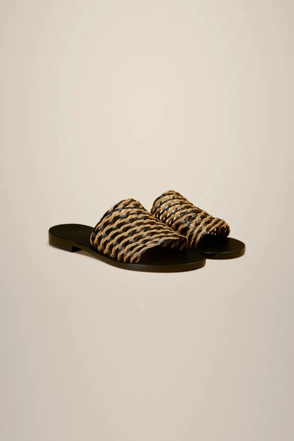 sandalo_flat_1-3.webp Fashion Liviana conti Sandalo Flat Nero/Sughero