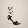 New Liviana conti Sandalo Laccio Cavig Nero