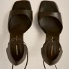 New Liviana conti Sandalo Laccio Cavig Nero