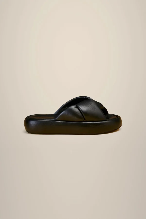 Best Sale Liviana conti Sandalo Platform Corda | Nero