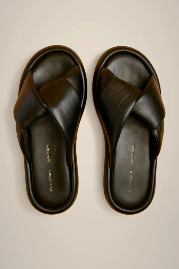 Best Sale Liviana conti Sandalo Platform Corda | Nero