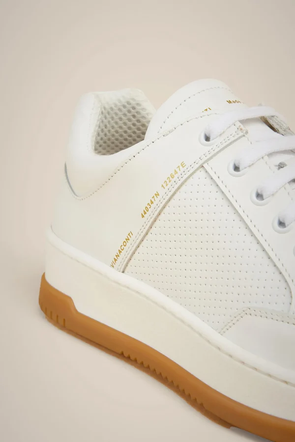 Shop Liviana conti Sneakers Allacciata Bianco