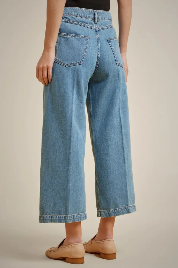 Fashion Liviana conti Straight Fit Denim Mid Blu Denim