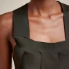 Best Liviana conti Top Con Intrecci Nero