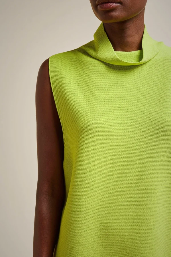 Flash Sale Liviana conti Top Punto Balza Corno | Cyber Lime | Nero
