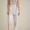 Shop Liviana conti Top Rouches Bianco
