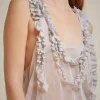 Shop Liviana conti Top Rouches Bianco
