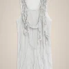 Shop Liviana conti Top Rouches Bianco