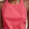 Sale Liviana conti Top Schiena Nuda Geranio | Bosco | Nocciolata
