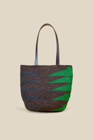 tote_pattern_geometr_0.webp Cheap Liviana conti Tote Pattern Geometr Nero/Moro/Aloe