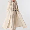 Hot Liviana conti Trench Con Cappuccio Pomice | Notte
