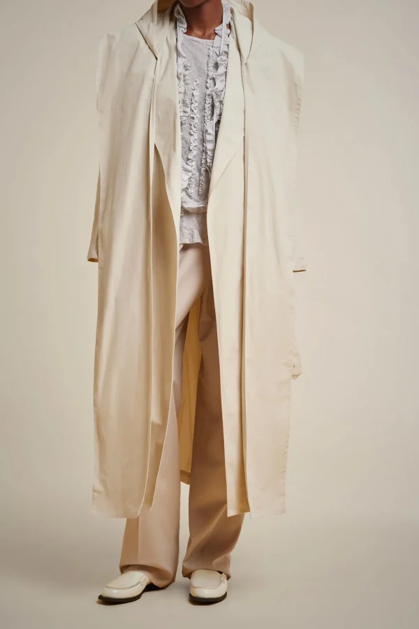 Hot Liviana conti Trench Con Cappuccio Pomice | Notte