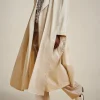 Hot Liviana conti Trench Con Cappuccio Pomice | Notte