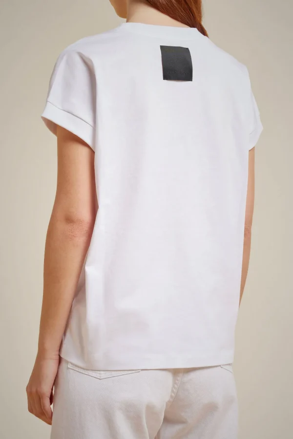 New Liviana conti T-Shirt Bianco | Nero