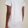 Hot Liviana conti T-Shirt Borchie Bianco | Nero